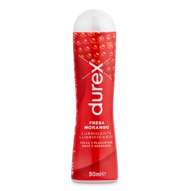 Lubricante íntimo fresa pleasure gel Durex bote 50 ml-0