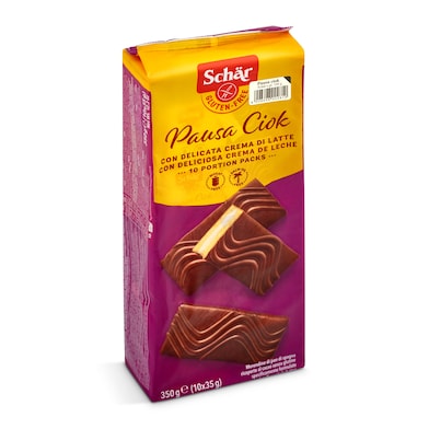 Tartitas con cacao sin gluten Dr. Schar bolsa 350 g-0