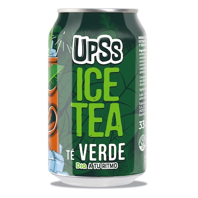 Refresco de té verde Upss lata 33 cl-0