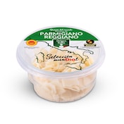 Queso parmigiano reggiano D.O.P. en escamas Selección Mundial de Dia tarrina 80 g