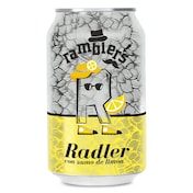 Cerveza radler con zumo de limón Ramblers de Dia lata 33 cl