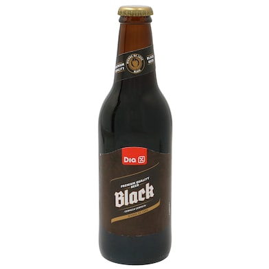 Cerveza negra Dia botella 33 cl-0