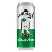 Cerveza lager Ramblers de Dia lata 50 cl
