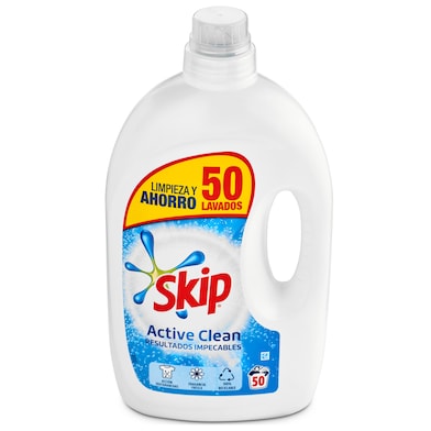 Detergente máquina líquido Skip botella 50 lavados-0
