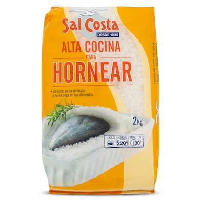 Sal de alta cocina para hornear Costa paquete 2 kg-0