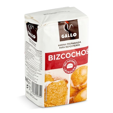 Harina de bizcocho Gallo paquete 1 Kg-0