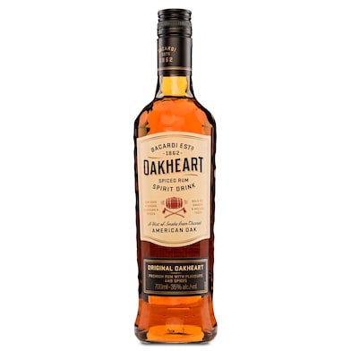 Ron oakheart Bacardi botella 70 cl-0