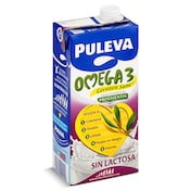 Bebida láctea omega 3 sin lactosa Puleva brik 1 l