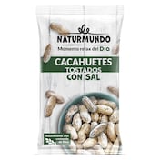 Cacahuetes con cáscara salados Naturmundo de Dia bolsa 400 g