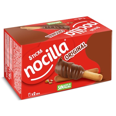 Sticks con crema de cacao con avellanas Nocilla caja 60 g-0