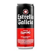 Cerveza especial Estrella Galicia lata 33 cl