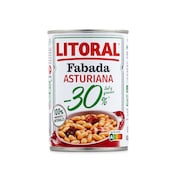 Fabada asturiana bajo en sal Litoral lata 435 g