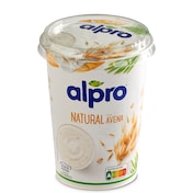 Yogur natural con avena Alpro vaso 400 g