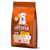 Alimento para perros mini adulto con buey Ultima bolsa 1.5 Kg