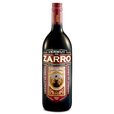 Vermut rojo Zarro botella 1 l-0