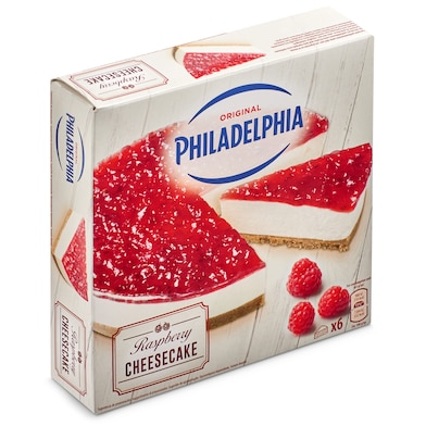 Tarta de queso con frambuesas Philadelphia caja 390 g-0