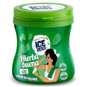 Chicles de hierbabuena sin azúcar Iceberg de Dia bote 70 unidades