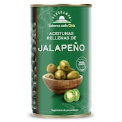 Aceitunas rellenas de jalapeño Vegecampo de Dia lata 150 g