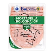 Mortadela Bologna I.G.P. Selección Mundial de Dia sobre 150 g