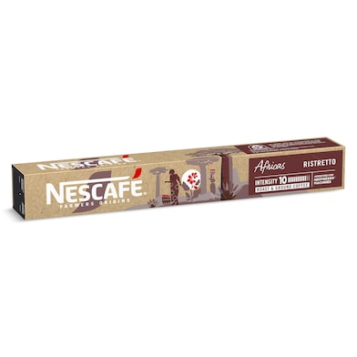 Café en cápsulas Africas Nescafé Farmers Origins caja 10 unidades-0