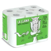 Papel higiénico  La Llama Dia bolsa 12 unidades