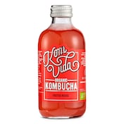 Bebida de kombucha con frutos rojos Komvida botella 250 ml