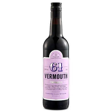 Vermouth rojo tempranillo 61 botella 75 cl-0