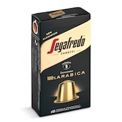 Café en cápsulas espresso arábica Segafredo caja 10 unidades