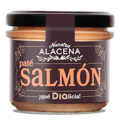 Paté de salmón Nuestra Alacena de Dia frasco 110 g-0