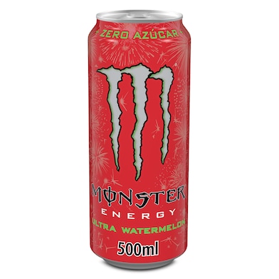Bebida energética ultra watermelon Monster lata 500 ml-0
