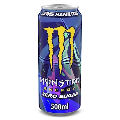 Bebida energética zero azúcar Hamilton Monster lata 500 ml-0