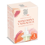 Ambientador eléctrico mandarina y magnolia recambio  Super Paco de Dia caja 1 unidad