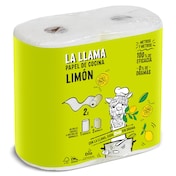 Papel de cocina limón 2 capas La Llama Dia bolsa 2 unidades