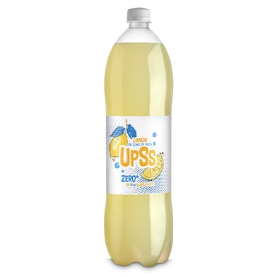Refresco de limón 6% zumo con gas zero Upss Dia botella 1.5 l-0