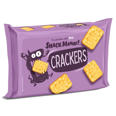 Galletas crackers saladas Snack Maniac de Dia bolsa 300 g-0