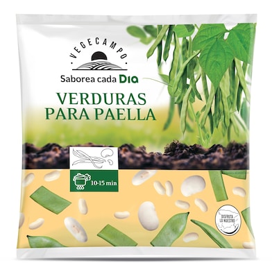 Verduras para paella Vegecampo de Dia bolsa 450 g-0