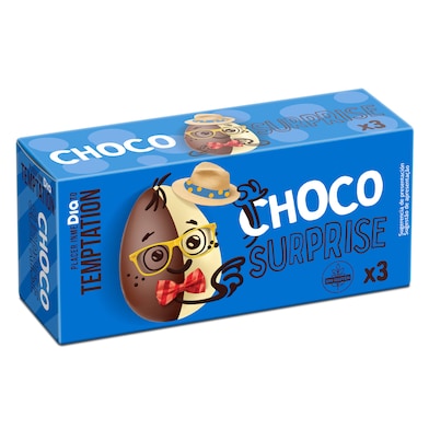 Huevo de chocolate con sorpresa Temptation de Dia caja 60 g-0