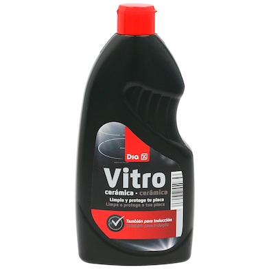 Limpiador vitrocerámica crema Dia  botella 500 ml-0