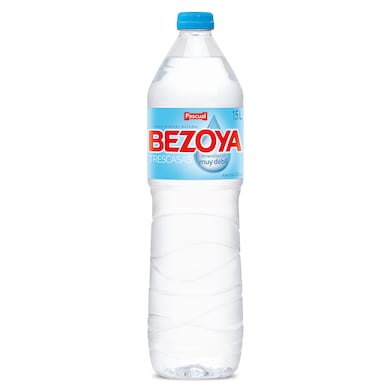 Agua mineral natural Bezoya botella 1.5 l-0