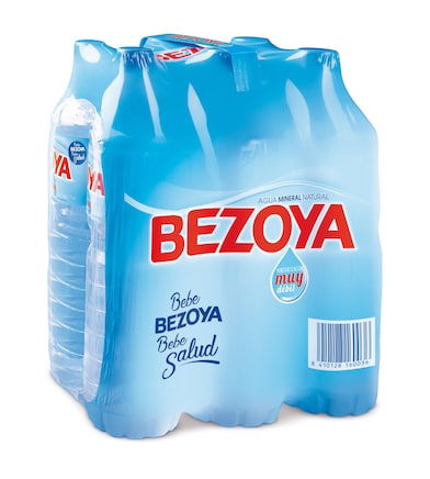 Agua mineral natural Bezoya botella 6 x 1.5 l-0