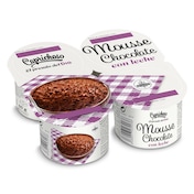 Mousse de chocolate con leche Caprichoso Dia pack 4 x 60 g