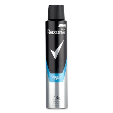 Desodorante cobalt blue Rexona spray 200 ml-0
