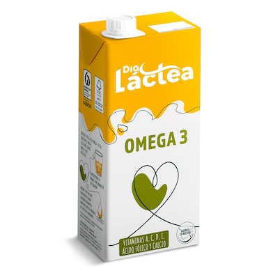 Leche desnatada omega 3 Dia Láctea brik 1 l-0