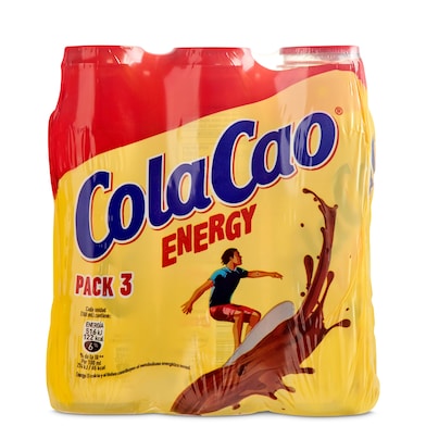 Batido de chocolate energy ColaCao botella 600 ml-0