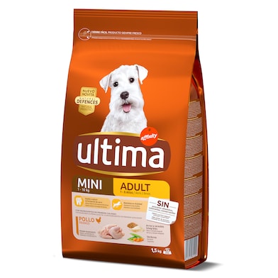 Alimento para perros mini Ultima bolsa 1.5 Kg-0