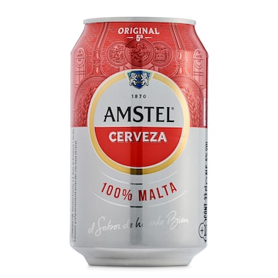 Cerveza Amstel lata 33 cl-0