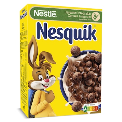 Cereales integrales con chocolate nesquik Nesquik caja 375 g-0