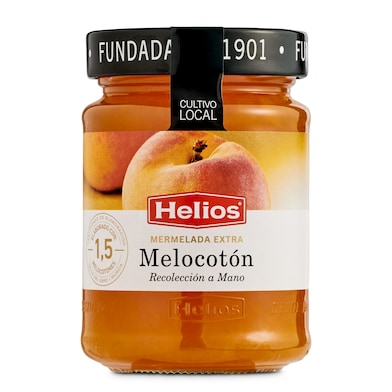 Mermelada de melocotón extra Helios frasco 340 g-0