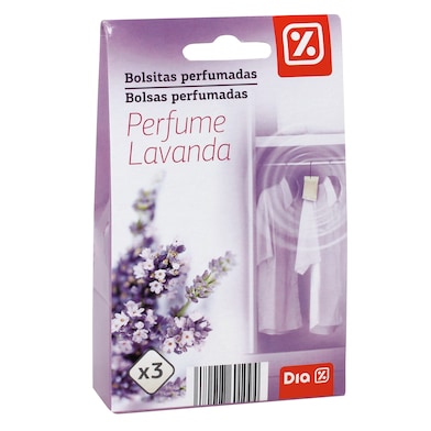 Bolsita perfumada aroma lavanda DIA DIA  BOLSA 3 UD-0