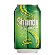 Cerveza con limón Shandy lata 33 cl